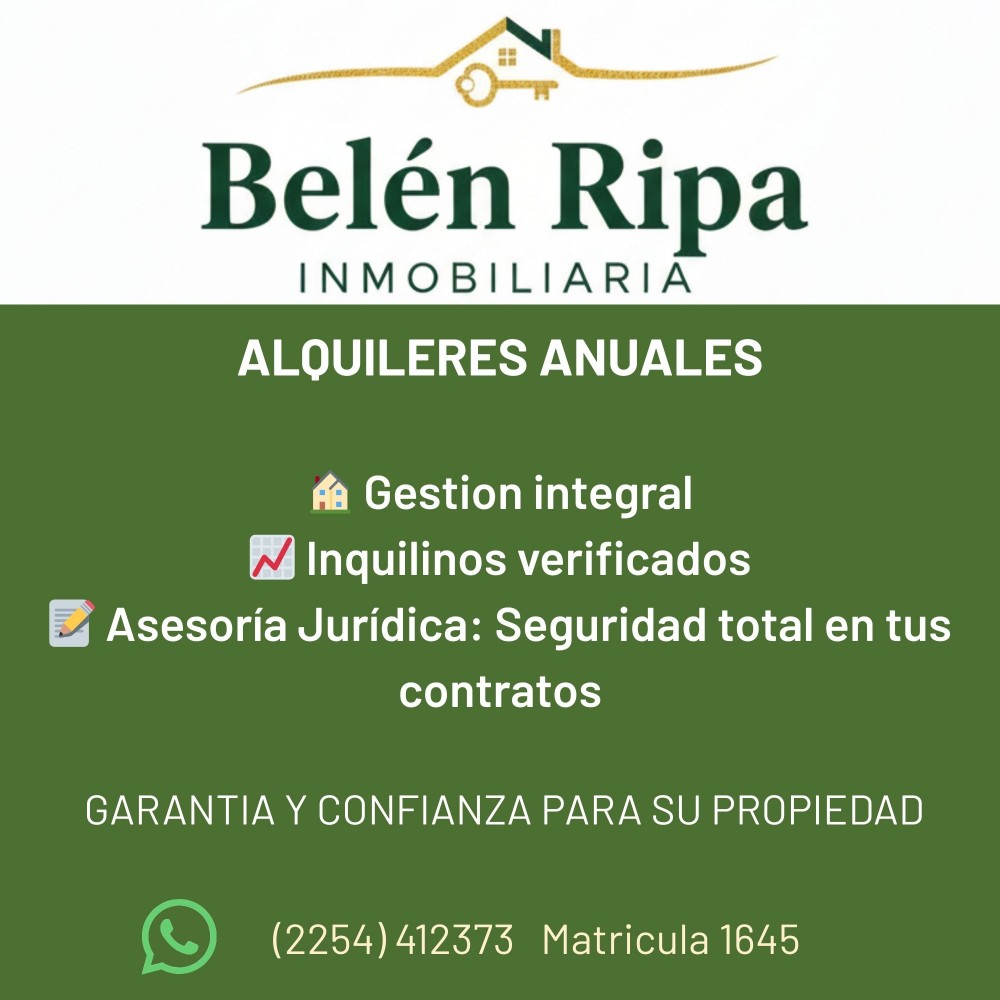 "Buscamos propiedades para alquiler anual. 🔑  