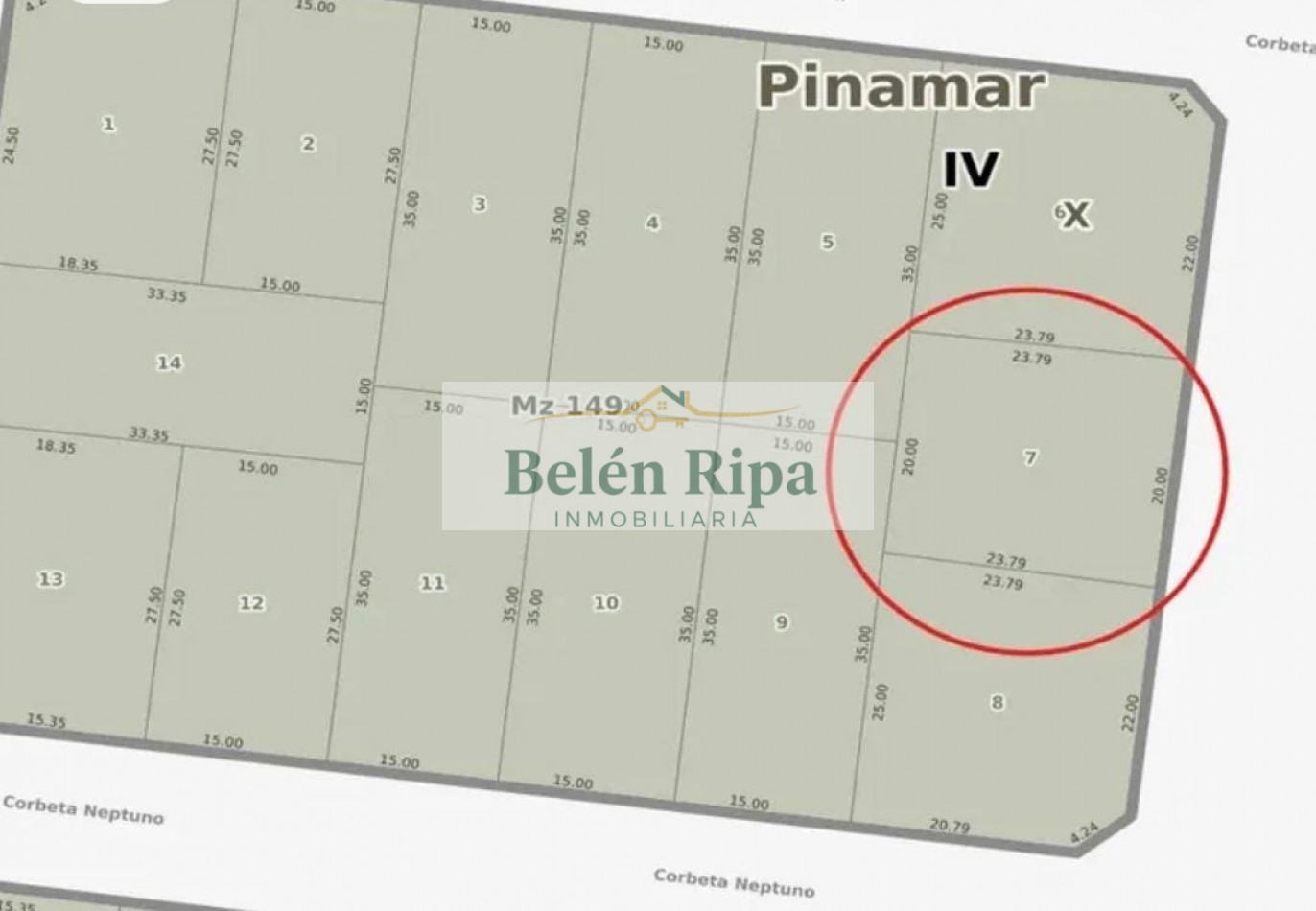 LOTE VENTA VALERIA DEL MAR A 300 MTRS DEL MAR cerca de Carilo