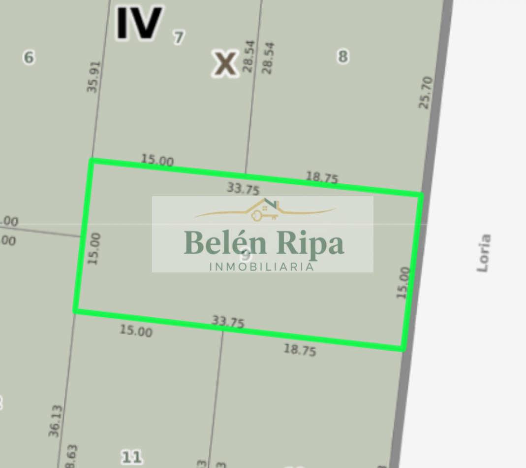 Lote en venta Valeria del Mar 